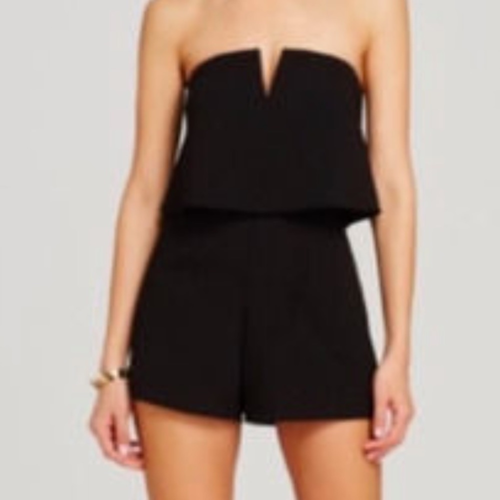 Strapless Romper